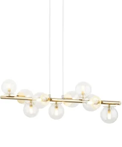 Clearance Sklep Kaja Designerska lampa wisząca w kolorze złota SIG 40801 z serii AVOLA