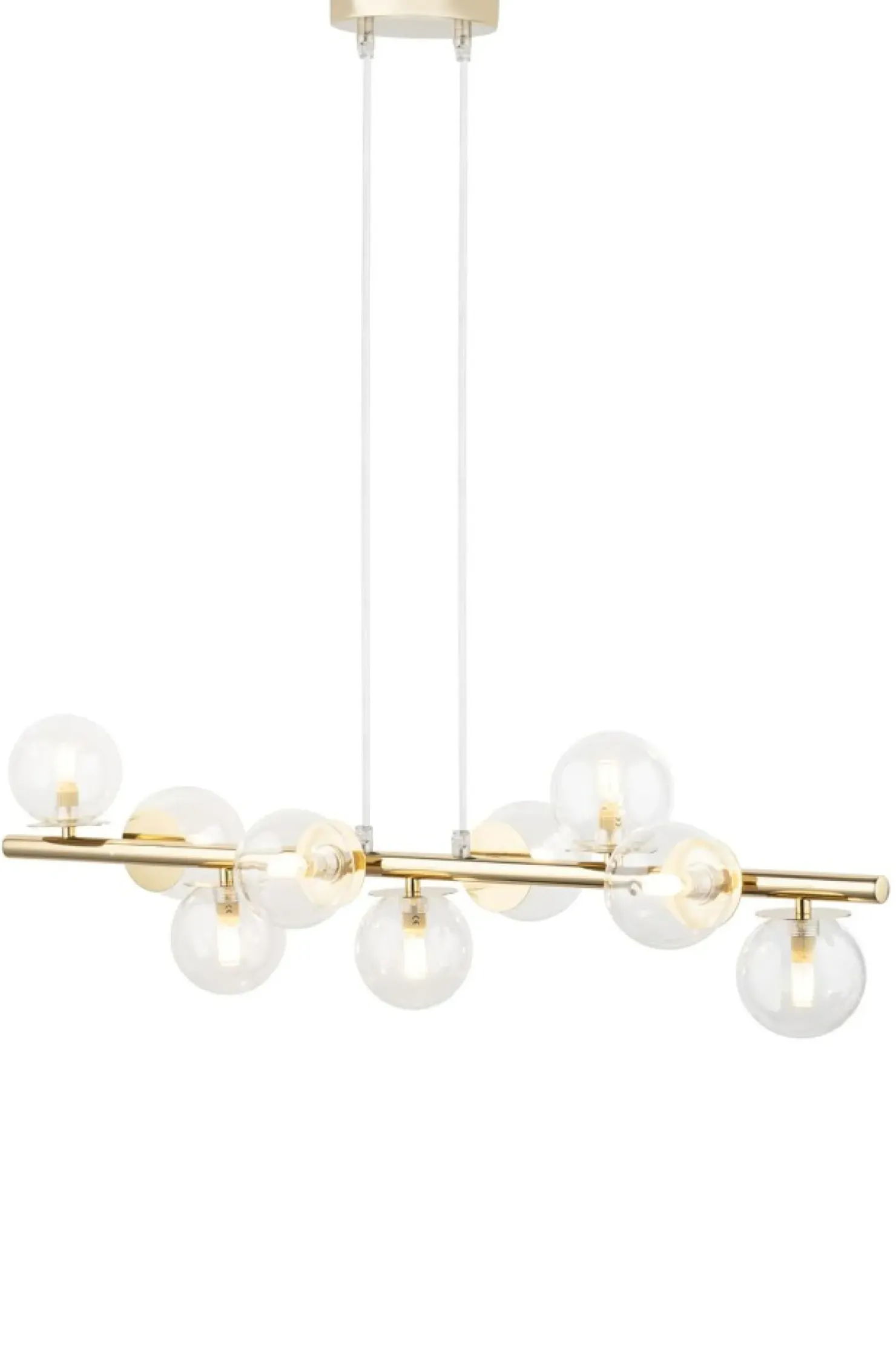 Clearance Sklep Kaja Designerska lampa wisząca w kolorze złota SIG 40801 z serii AVOLA