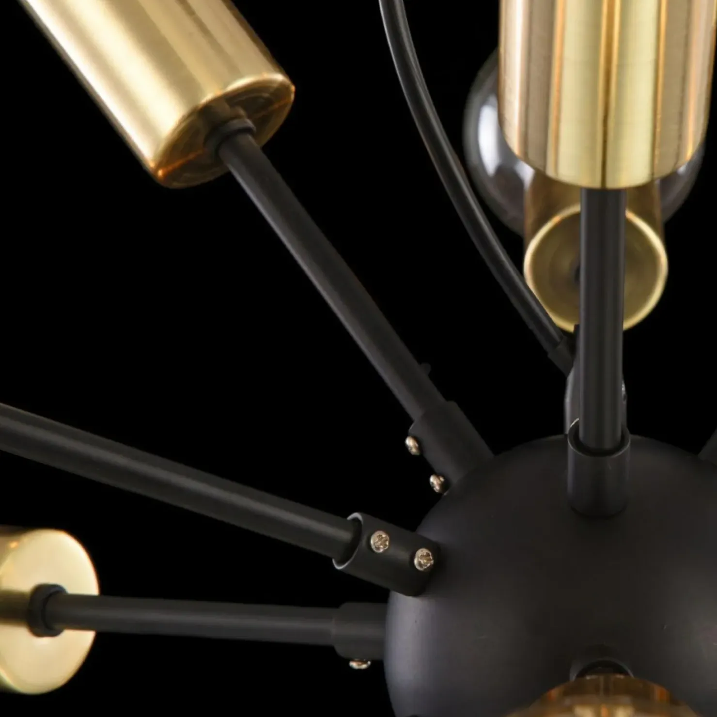 Shop Sklep Kaja Designerska lampa wisząca do salonu T546PL-12B JACKSON | Kaja czarny