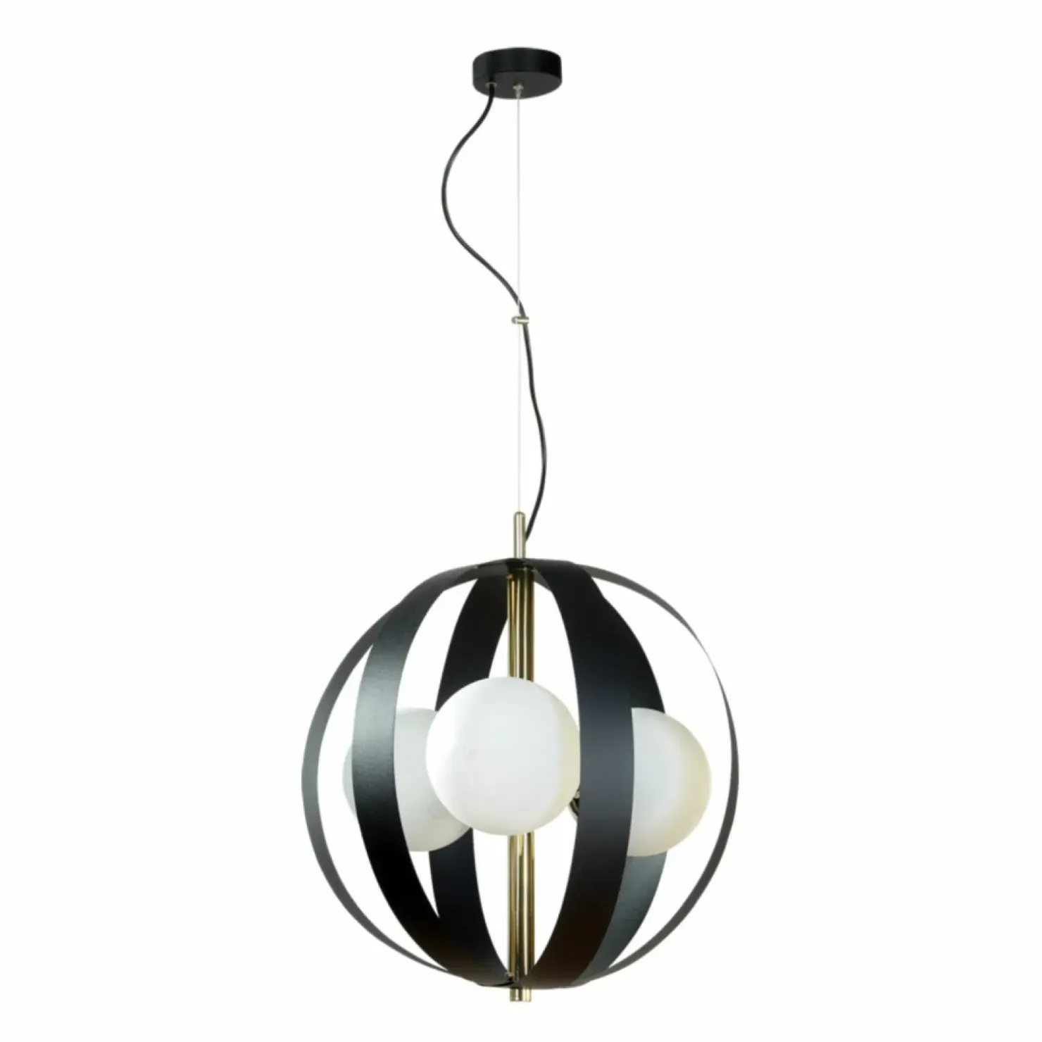 Best Sklep Kaja Designerska lampa wisząca w kształcie kuli ZM 1137 z serii NELA | Kaja