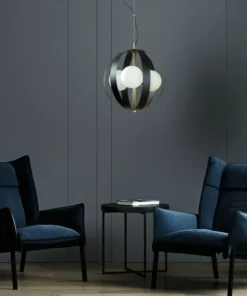 Best Sklep Kaja Designerska lampa wisząca w kształcie kuli ZM 1137 z serii NELA | Kaja