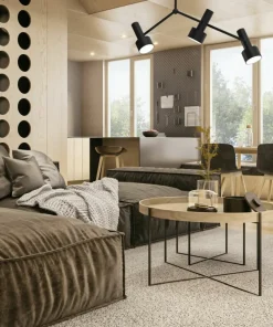 Sale Sklep Kaja Designerska lampa z asymetrycznymi ramionami MLP8677 LINTERNA | Kaja