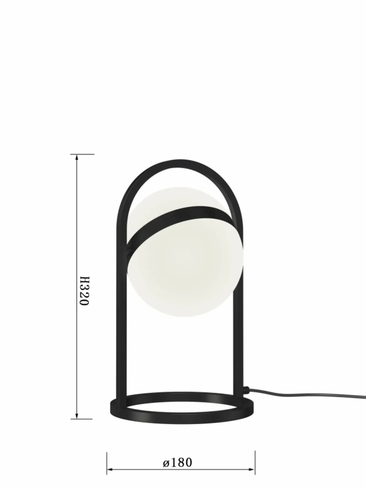 Designerska lampka LED do biura i sypialni WF 8046-102 AVIGNON | Kaja*Sklep Kaja New