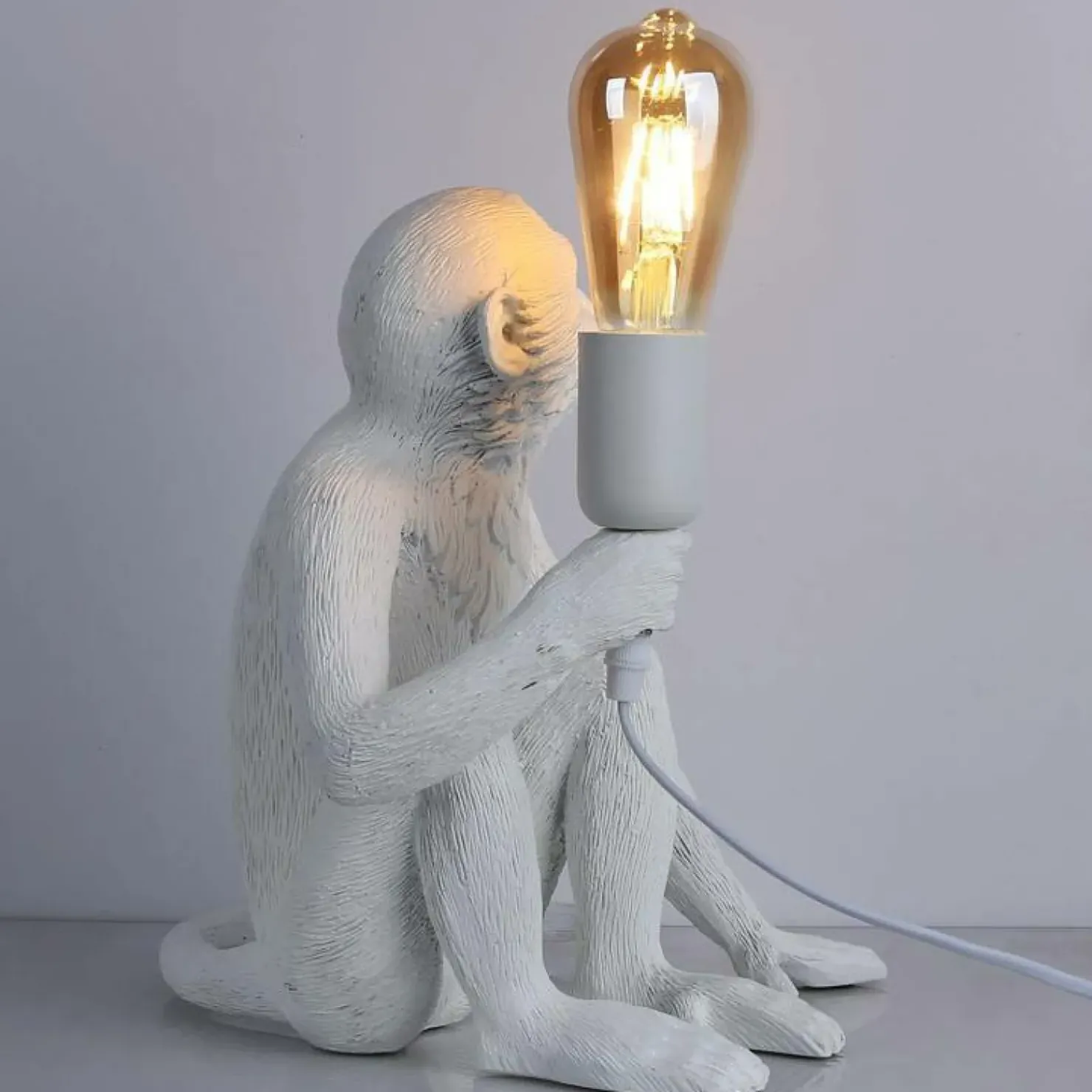 Designerska lampka nocna małpa ABR-KARD4-B MONKEY | Kaja Oświetlenie*Sklep Kaja Best