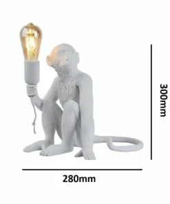Designerska lampka nocna małpa ABR-KARD4-B MONKEY | Kaja Oświetlenie*Sklep Kaja Best