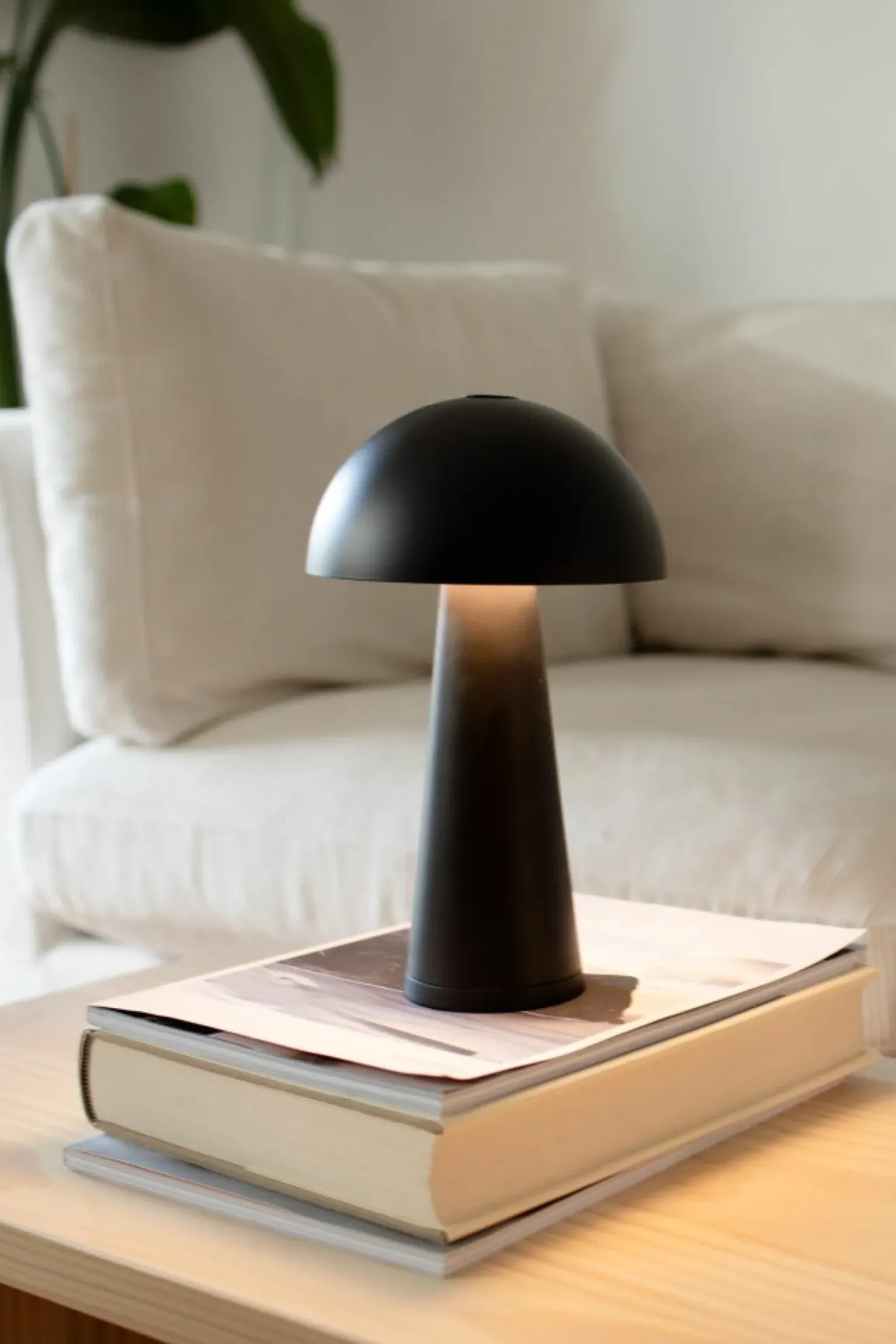 Designerska lampka stołowa LED - ładowana 108655 FUNGI | Kaja*Sklep Kaja Cheap