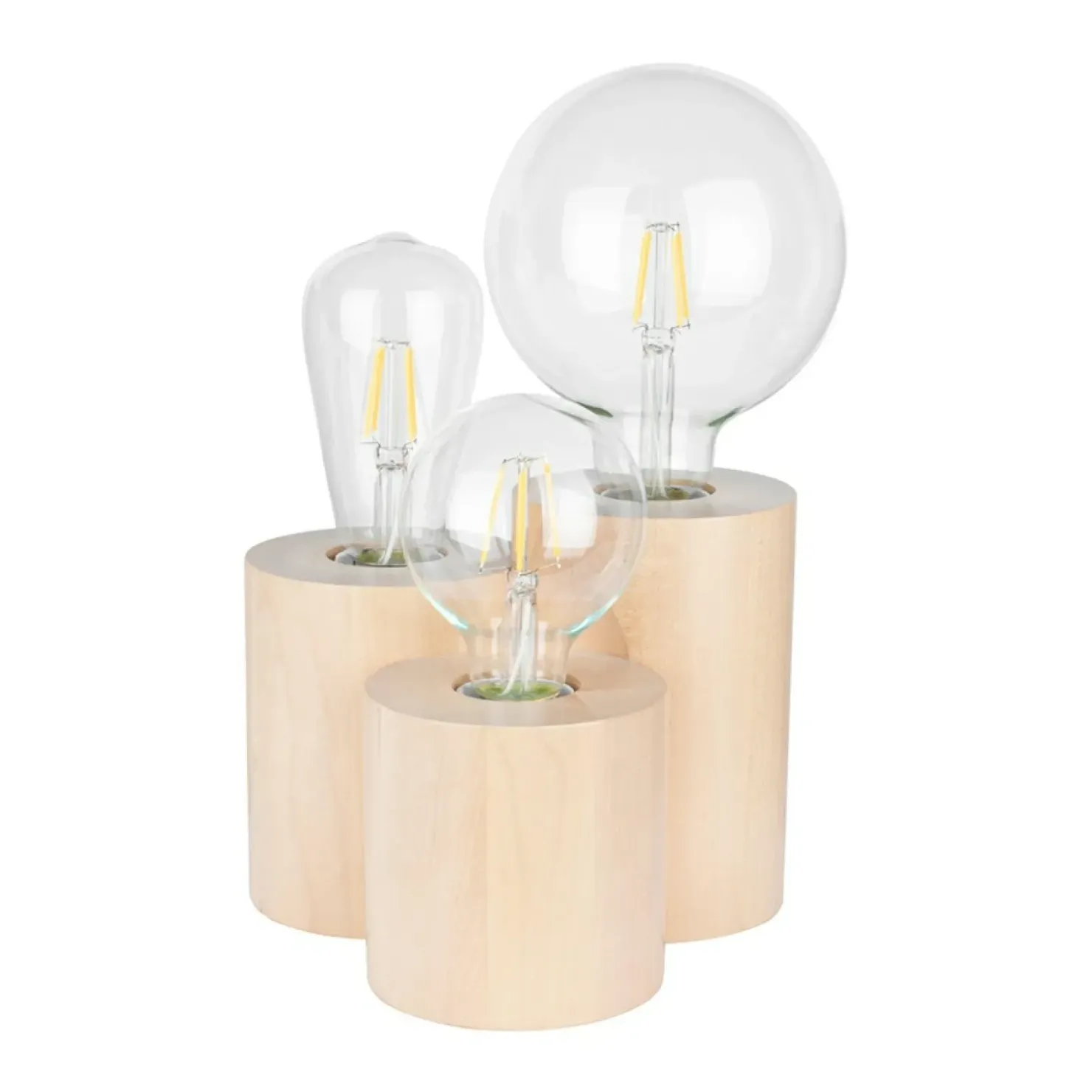 Designerska lampka stołowa na 3 żarówki 2266374 VINCENT | Kaja*Sklep Kaja Cheap