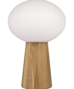 Designerska lampka z drewnianą podstawą 108409 z serii PATER | Kaja*Sklep Kaja Outlet