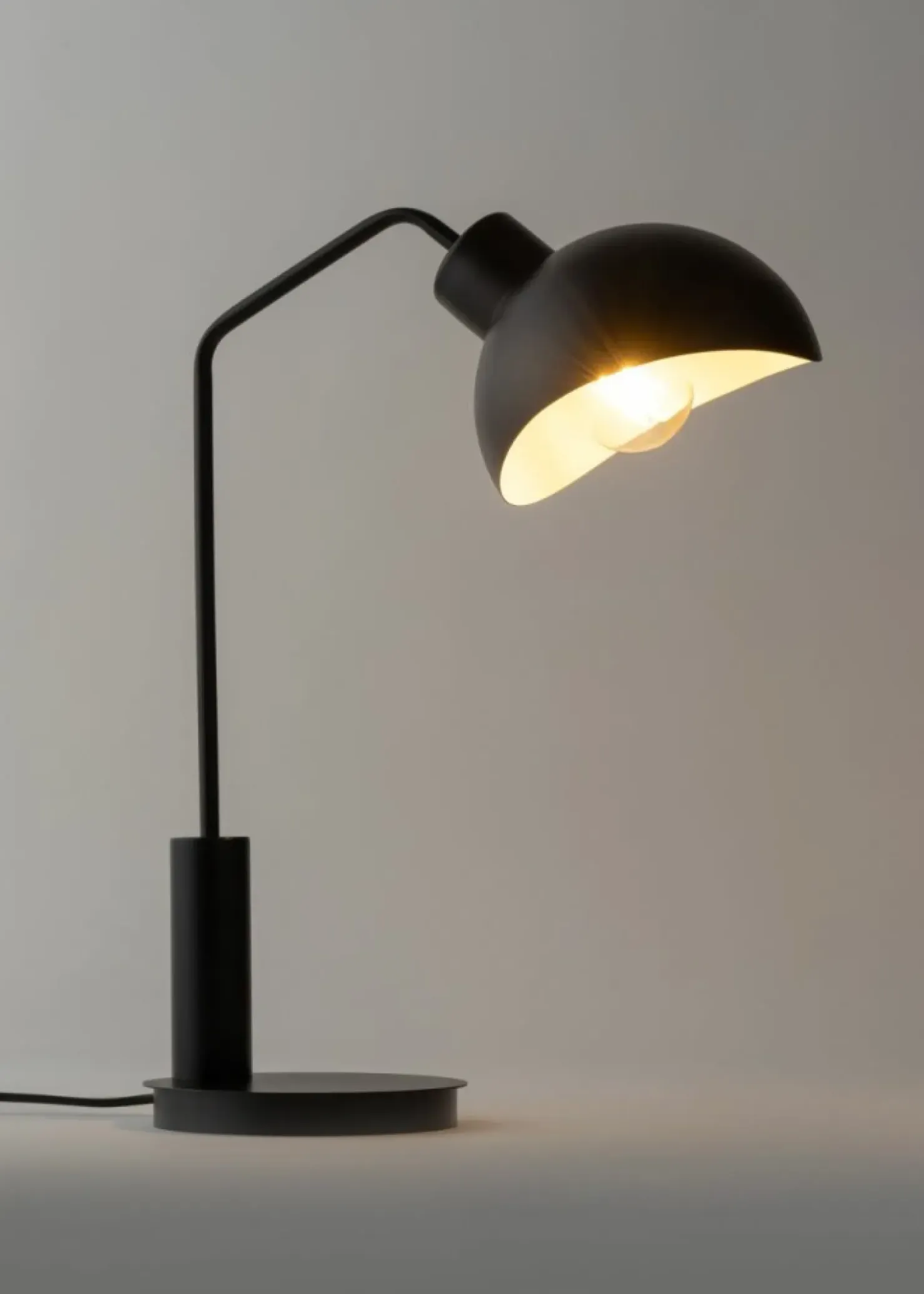 Designerska, metalowa lampka biurkowa SIG 50326 z serii ROY CZ/B*Sklep Kaja Sale