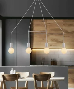 Store Sklep Kaja Designerska, minimalistyczna lampa wisząca 34-70906 ALTO | Kaja białymatowy