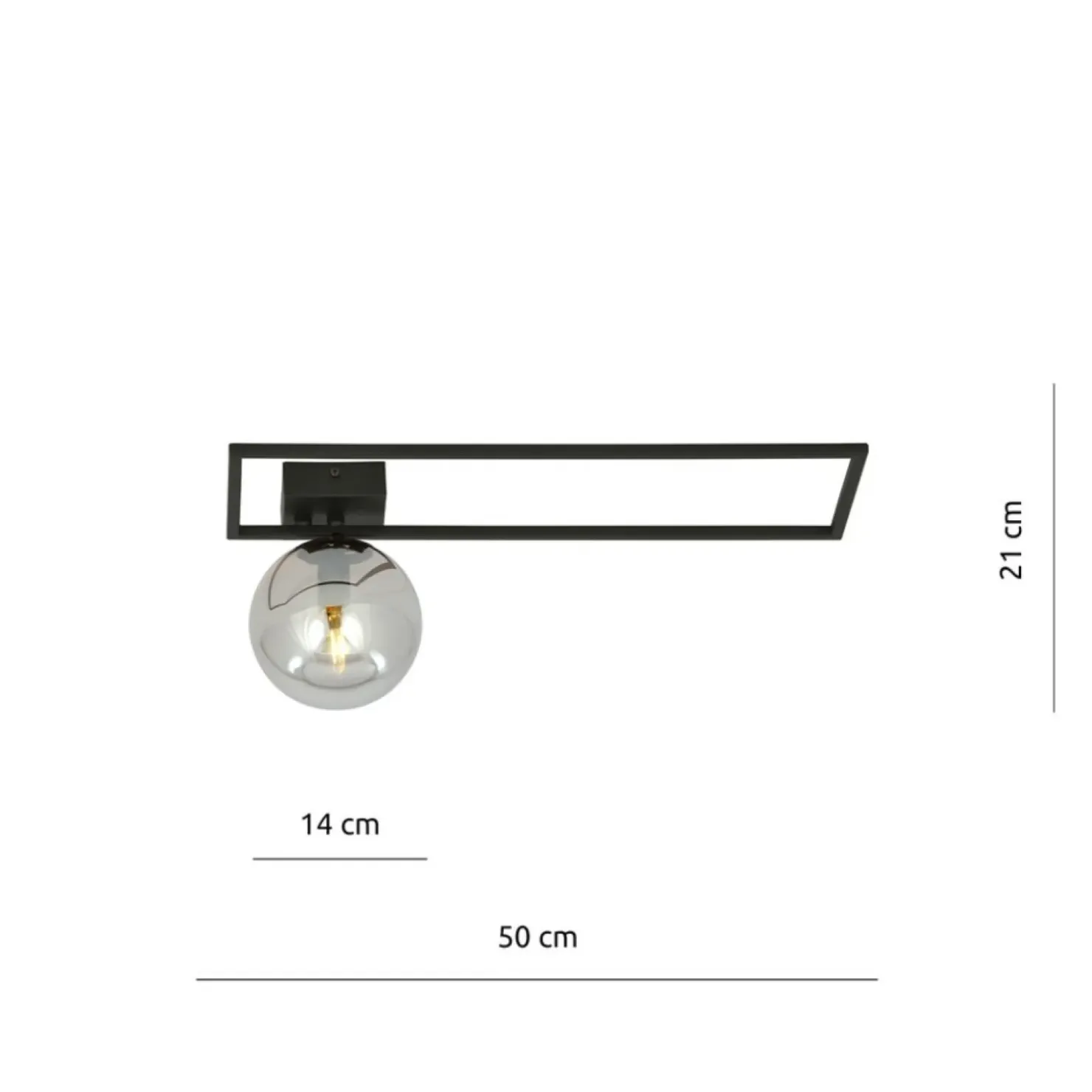 Shop Sklep Kaja Designerska, pojedyncza lampa plafon 1131/1B IMAGO | Kaja Oświetlenie
