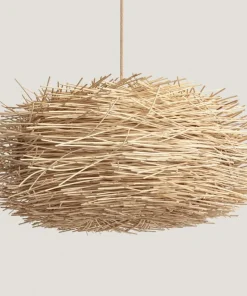 Online Sklep Kaja Designerska, rattanowa lampa wisząca ABR-NLW31XL-BH-E27 BOHO | Kaja brązowy