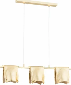 Shop Sklep Kaja Designerska, złota lampa wisząca do jadalni AL 62307 FINEZJA | Kaja