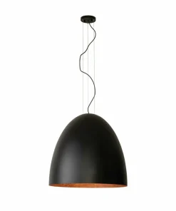 Clearance Sklep Kaja Designerski, czarno-miedziany zwis do salonu ⌀75cm 10321 EGG | Kaja