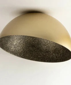 Shop Sklep Kaja Designerski plafon, złota półkula SIG 32481 - SFERA 50 ZŁ/CZ NAKR