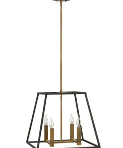 Cheap Sklep Kaja Doskonała lampa wisząca, 4 źródła światła HK-FULTON-4P z serii FULTON