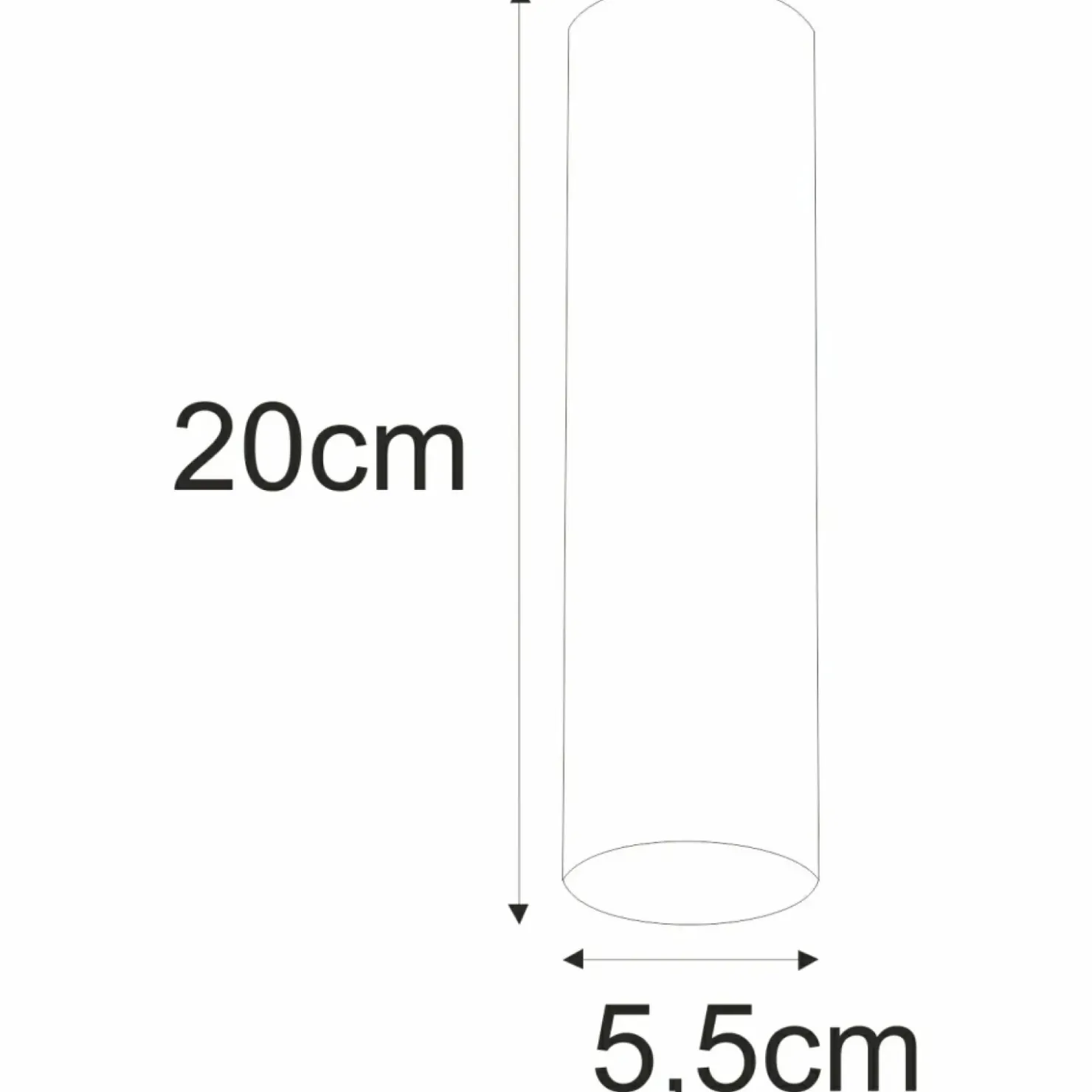 Doświetlenie punktowe, tuba, spot K-4405 MILE BLACK | Kaja Oświetlenie*Sklep Kaja Shop