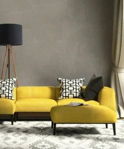 Drewniana lampa stojąca z abażurem TK 16005 GRAND ORZECH | Kaja*Sklep Kaja Cheap