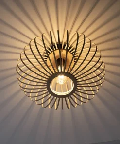 Flash Sale Sklep Kaja Drewniana lampa sufitowa w stylu EKO 11410-79 z serii RACOON | Kaja drewno