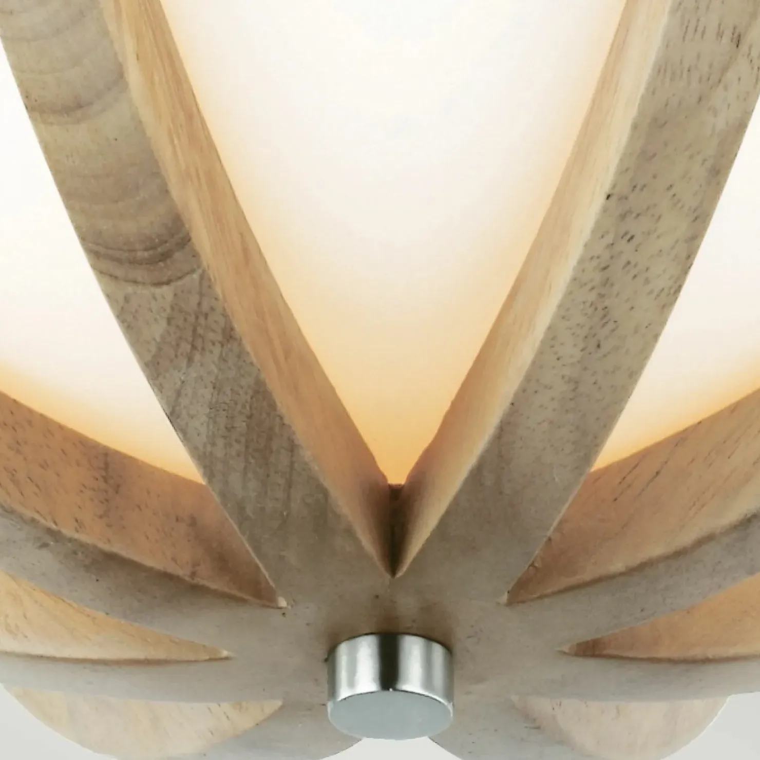 Drewniana lampa sufitowa, plafon FE-ALLIER-F-LW z serii ALLIER*Sklep Kaja Online