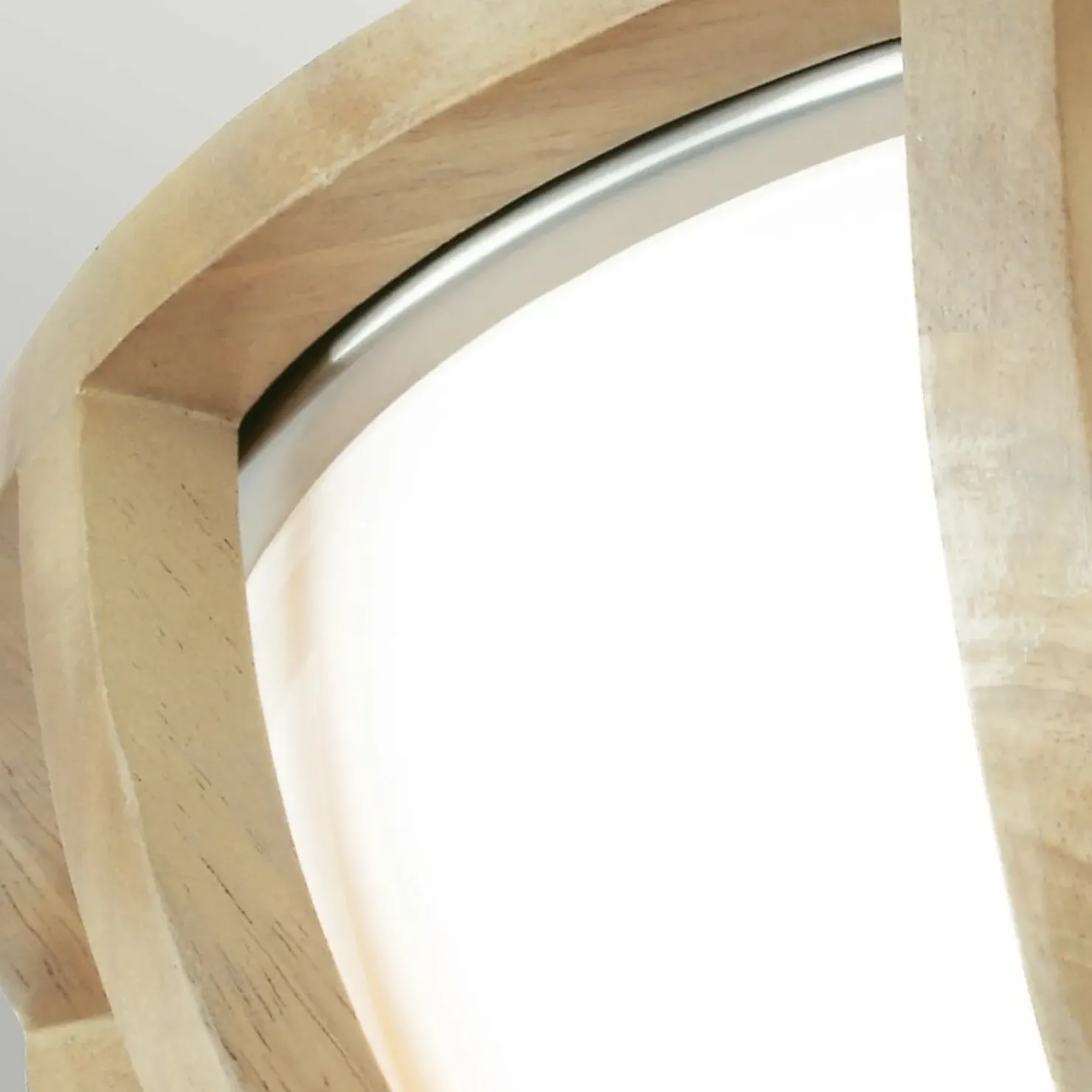 Drewniana lampa sufitowa, plafon FE-ALLIER-F-LW z serii ALLIER*Sklep Kaja Online