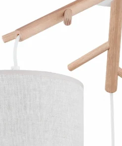 Store Sklep Kaja Drewniana lampa wisząca z 3 abażurami TK 6556 ALBERO | Kaja