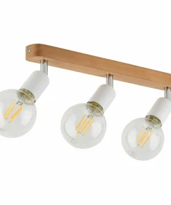 Best Sklep Kaja Drewniana listwa ze spotami, do sypialni TK 4749 z serii SIMPLY WOOD