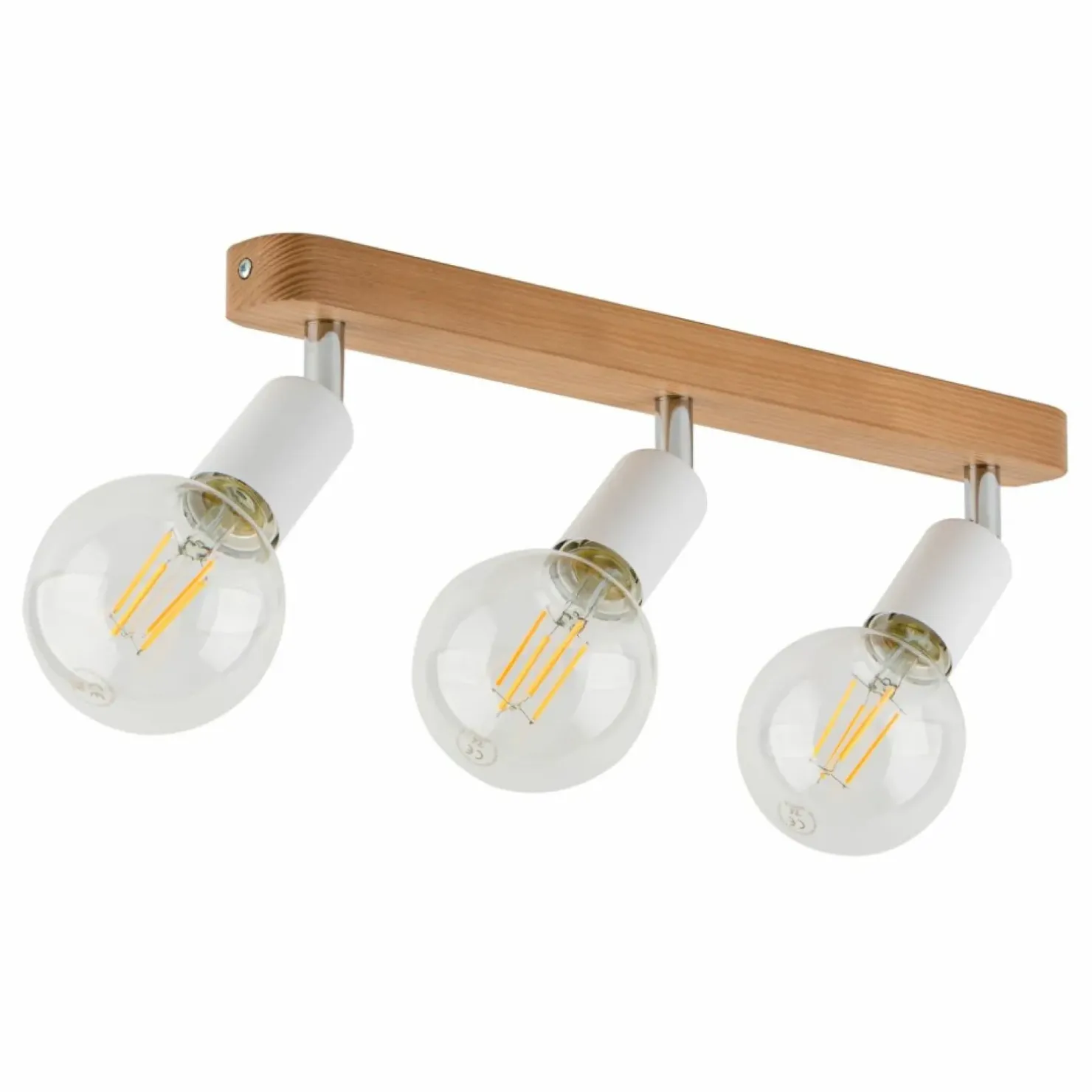 Best Sklep Kaja Drewniana listwa ze spotami, do sypialni TK 4749 z serii SIMPLY WOOD