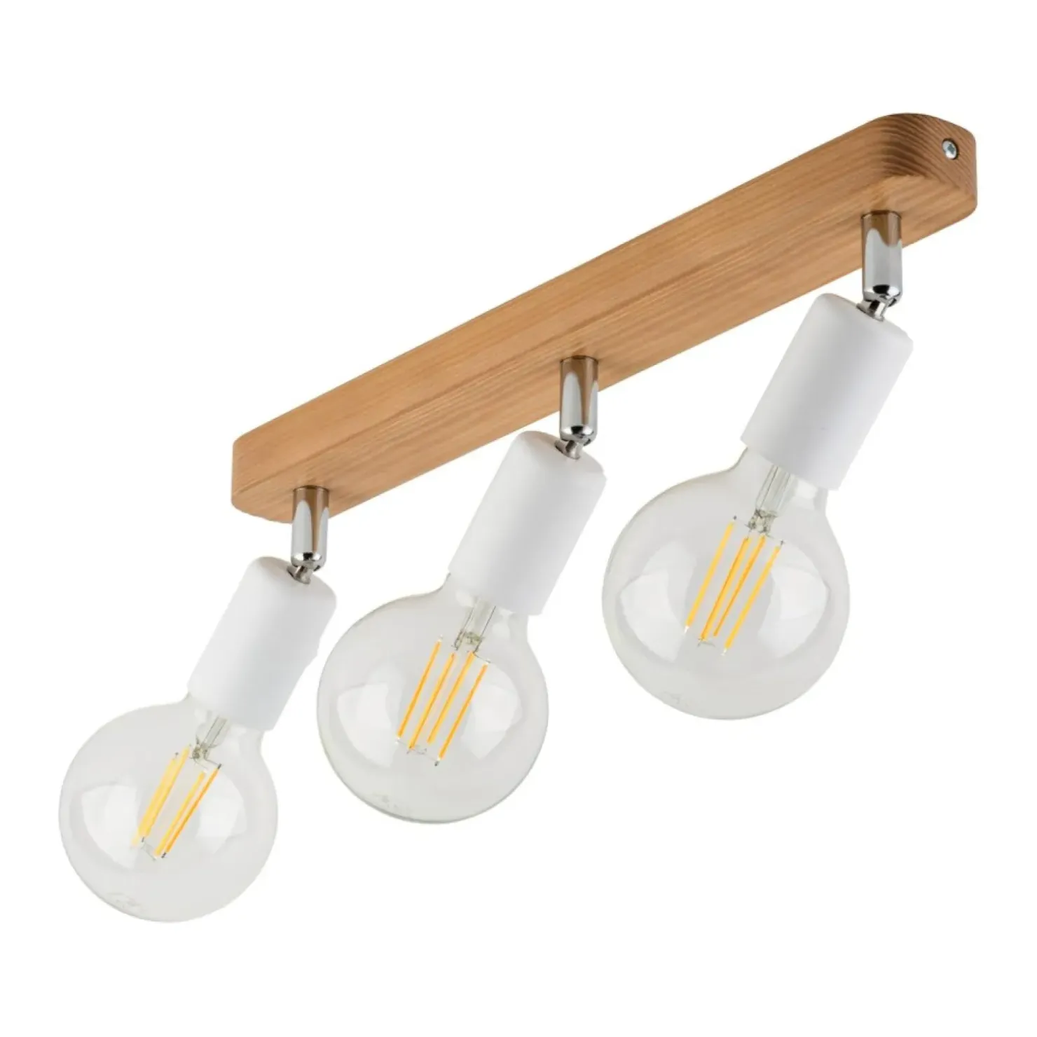 Best Sklep Kaja Drewniana listwa ze spotami, do sypialni TK 4749 z serii SIMPLY WOOD