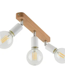 Best Sklep Kaja Drewniana listwa ze spotami, do sypialni TK 4749 z serii SIMPLY WOOD