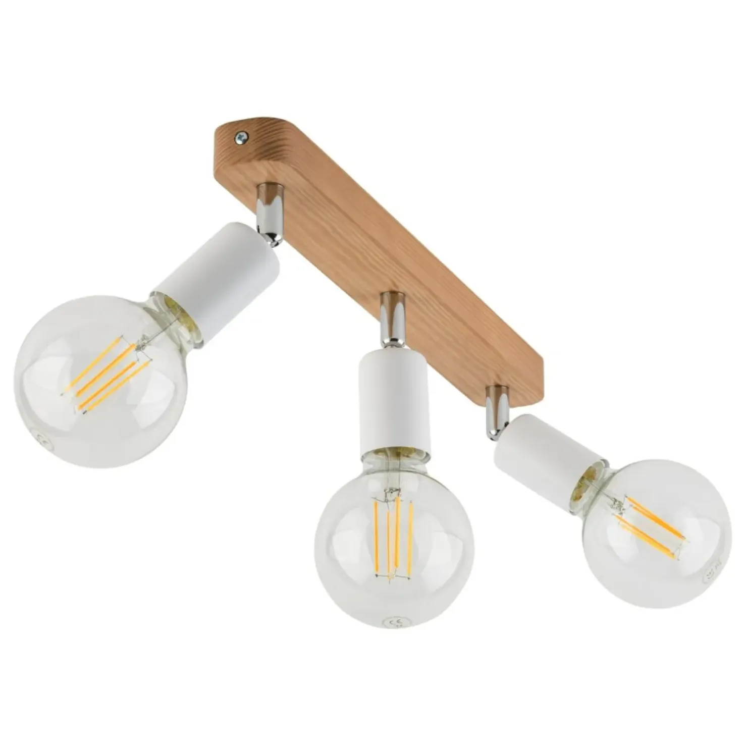 Best Sklep Kaja Drewniana listwa ze spotami, do sypialni TK 4749 z serii SIMPLY WOOD