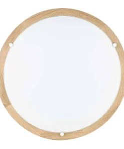 Drewniana, okrągła lampa sufitowa ⌀35cm 2xE27 4753474 FRIDA | Kaja*Sklep Kaja Sale