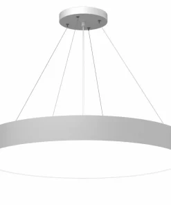 Clearance Sklep Kaja Duża, biała lampa wisząca do salonu ⌀80cm ANT 5213 SENGO | Kaja