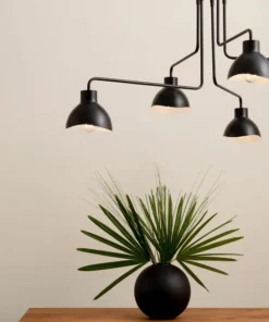 Sale Sklep Kaja Duża, czarna lampa sufitowa w stylu loftowym SIG 32451 z serii HOLI