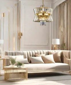 Hot Sklep Kaja Duża, kryształowa lampa wisząca w stylu glamour ML0405 AURELIA | Kaja