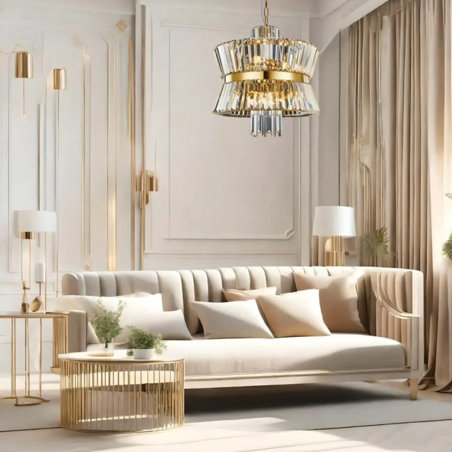 Hot Sklep Kaja Duża, kryształowa lampa wisząca w stylu glamour ML0405 AURELIA | Kaja