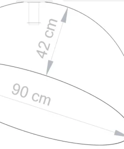 Clearance Sklep Kaja Duża lampa sufitowa, plafon kopuła SIG 32467 z serii SFERA 90 CZ/MIEDŹ