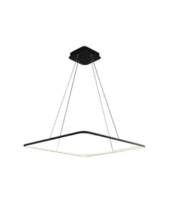 Flash Sale Sklep Kaja Duża, ledowa lampa czarny kwadrat ML517 NIX BLACK | Kaja Oświetlenie