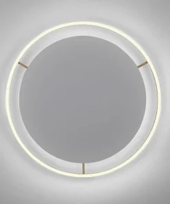 Outlet Sklep Kaja Duża, piękna lampa sufitowa LED - 15392-60 z serii RITUS mosiądz