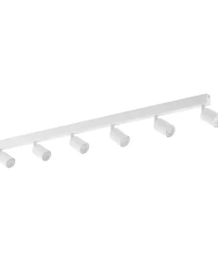 Best Sale Sklep Kaja Długa, biała listwa sufitowa z reflektorami TK 6878 TOP | Kaja
