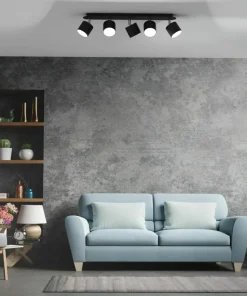 Outlet Sklep Kaja Długa listwa z regulowanymi spotami 5xGX53 MLP7603 DIXIE | Kaja