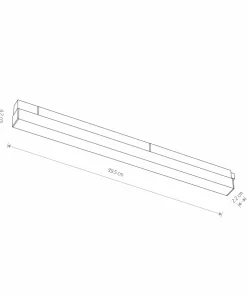 Długi reflektor do szyny magnetycznej 1F 10650 LVM LINE LED | Kaja*Sklep Kaja Clearance