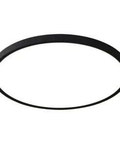 Duży, czarny plafon LED ⌀60cm LP-2505/1C-60 BK CALIFORNIA | Kaja*Sklep Kaja Cheap