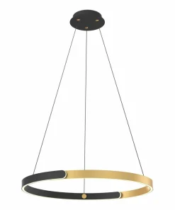 Discount Sklep Kaja Dwukolorowa obręcz LED na zwisie MD4417-1M-3BGD LINOS | Kaja