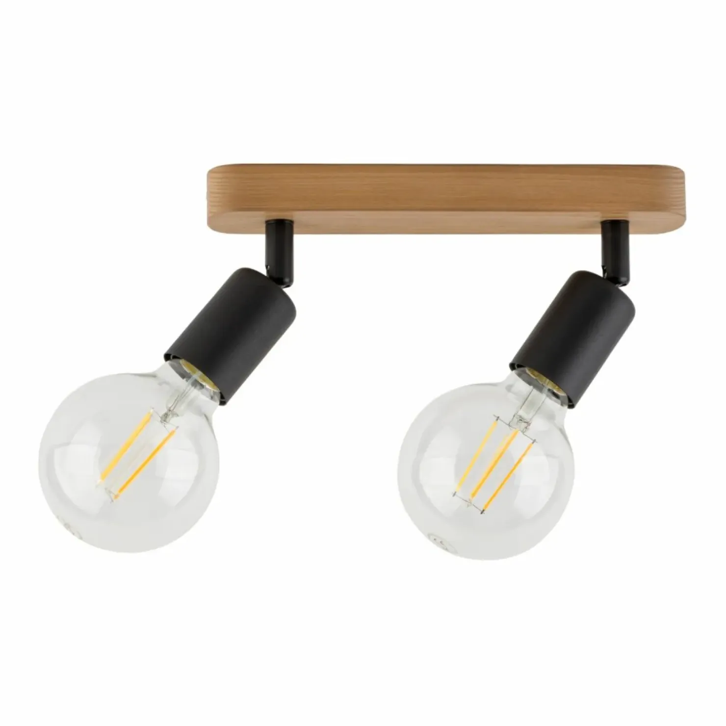 Store Sklep Kaja Dwupunktowa, drewniana listwa sufitowa TK 4748 z serii SIMPLY WOOD