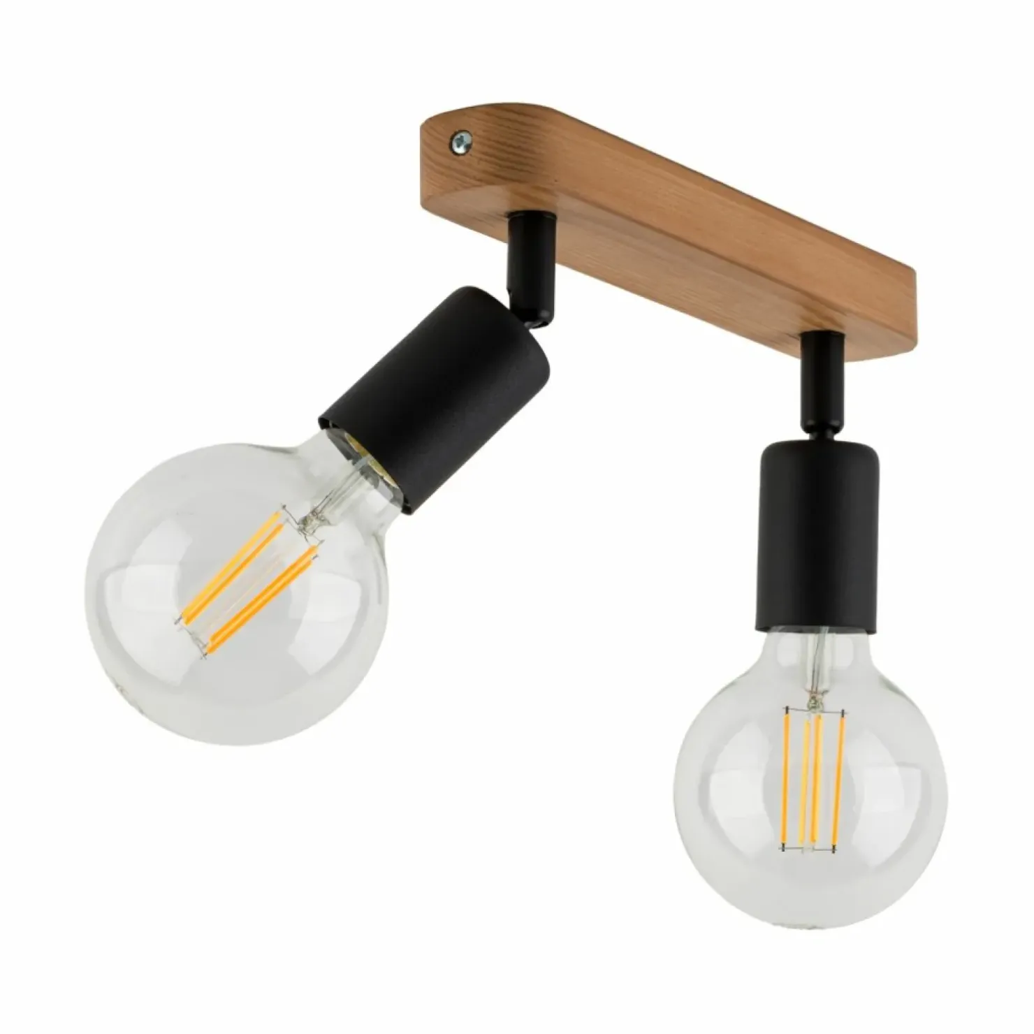 Store Sklep Kaja Dwupunktowa, drewniana listwa sufitowa TK 4748 z serii SIMPLY WOOD