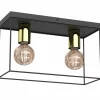 Dwupunktowa lampa sufitowa, druciany box LX 8110 HOMEN | Kaja*Sklep Kaja Cheap