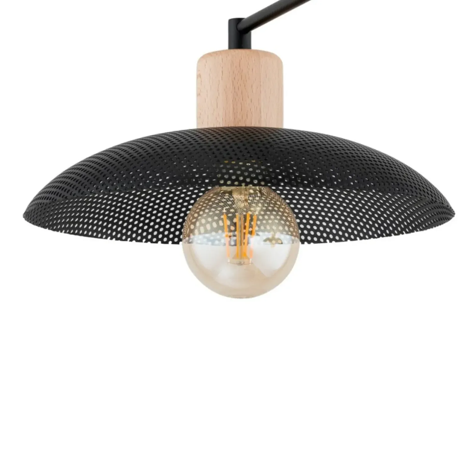 Sale Sklep Kaja Dwupunktowa, metalowa lampa sufitowa 1318/2 KOBE | Kaja Oświetlenie czarny