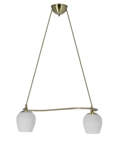 Dwupunktowa, patynowa lampa wisząca 32-07360 SERANO | Kaja Oświetlenie*Sklep Kaja Outlet
