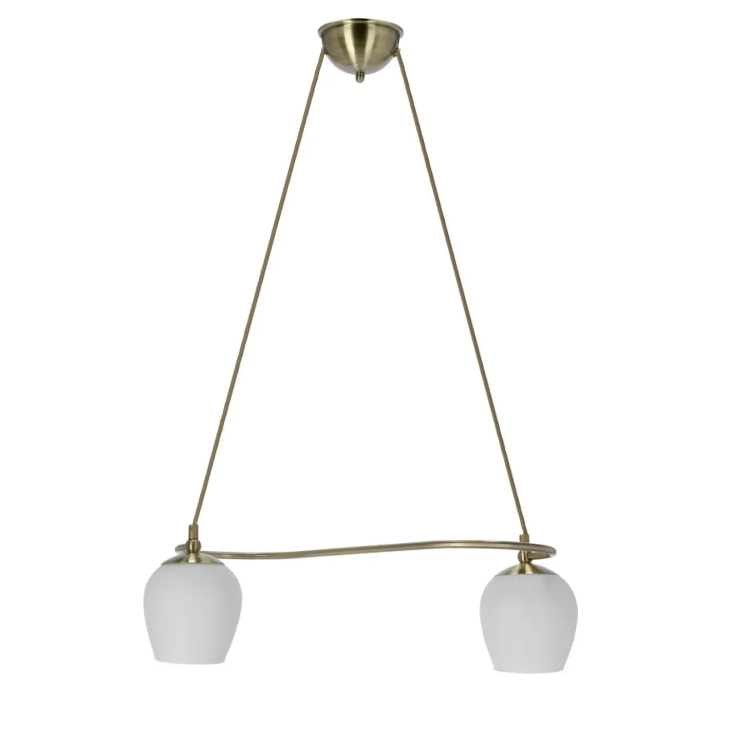 Dwupunktowa, patynowa lampa wisząca 32-07360 SERANO | Kaja Oświetlenie*Sklep Kaja Outlet